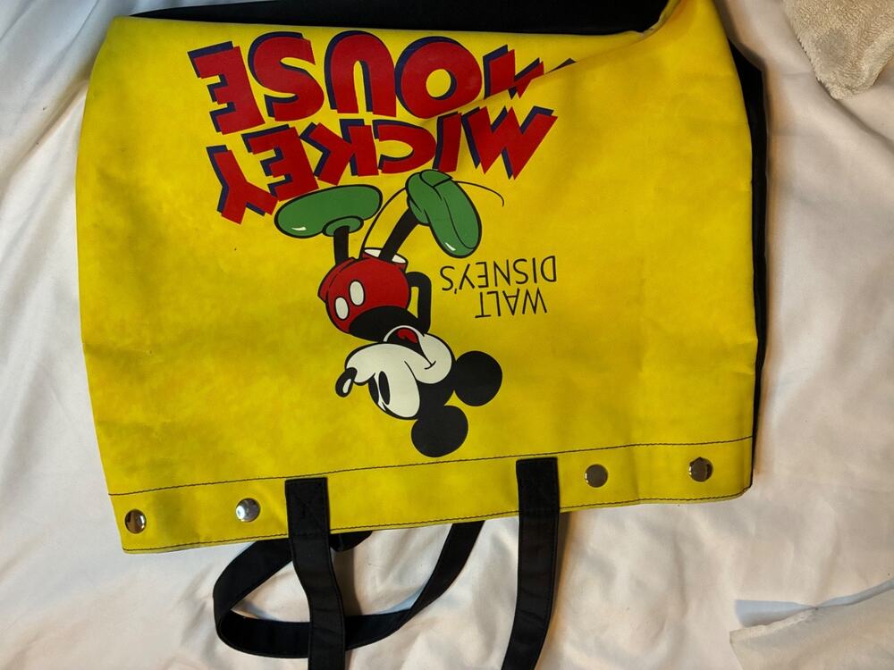 Disney Mickey Mouse Tote Bag Shoulder Purse NWT